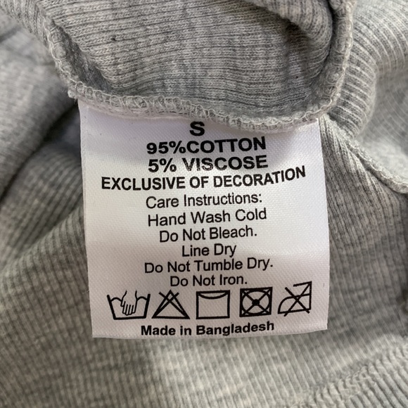 Grey and white tank top. Not cropped, but not full length - Picture 5 of 5